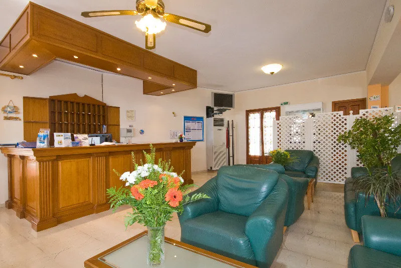 Lobby, Hotel Glaros, Santorini