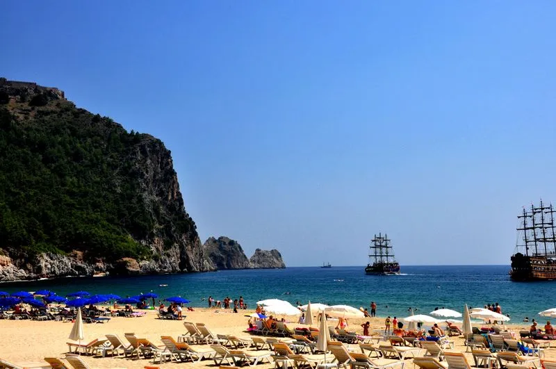 Beach, Kleopatra Atlas Hotel, Antalya