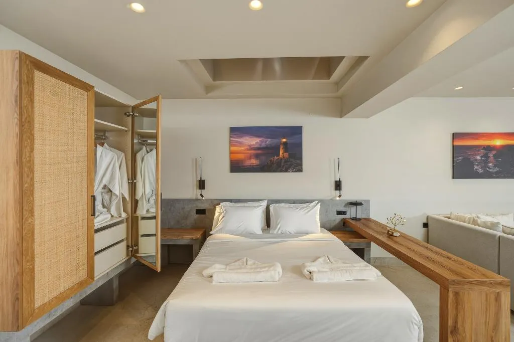 SUITE SEA VIEW ONE BEDROOM Room, Volta Seaside Boutique Hotel, Crete