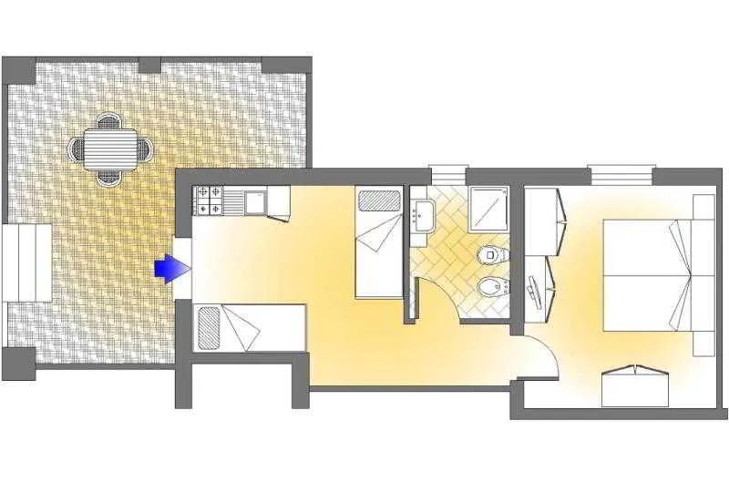 Room, Alba Dorata Resort, Olbia