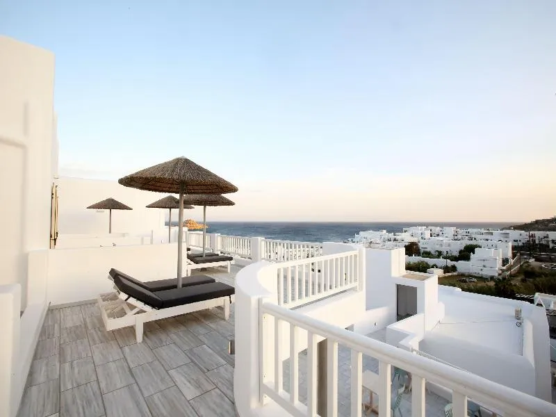 General view, The George Hotel, Mykonos