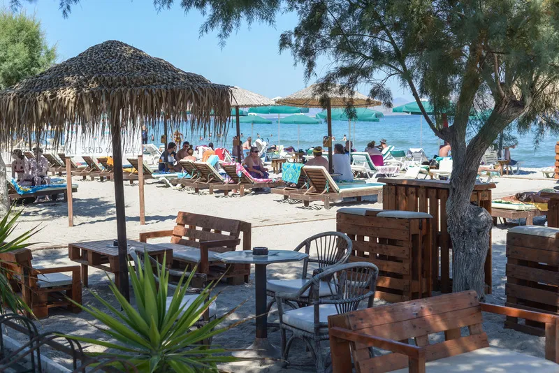 Beach, Akti Dimis Hotel, Kos