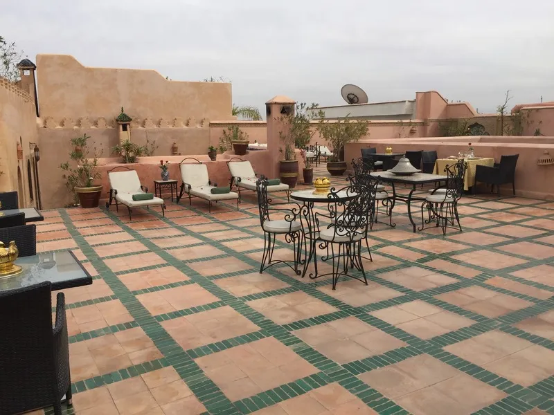 Terrace, Riad and Spa Esprit Du Maroc, Marrakech