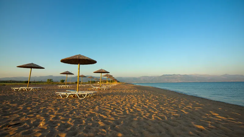 Beach, Buca Beach Resort, Kalamata
