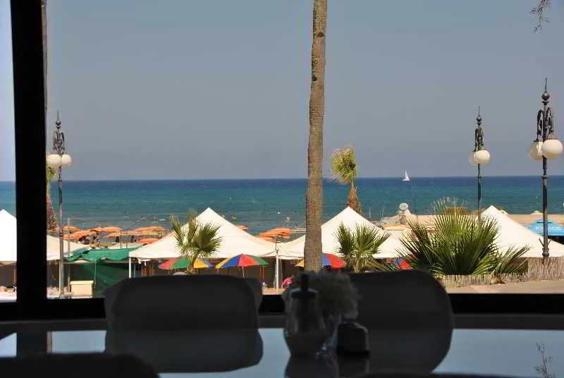 Restaurant, Les Palmiers Hotel, Cyprus