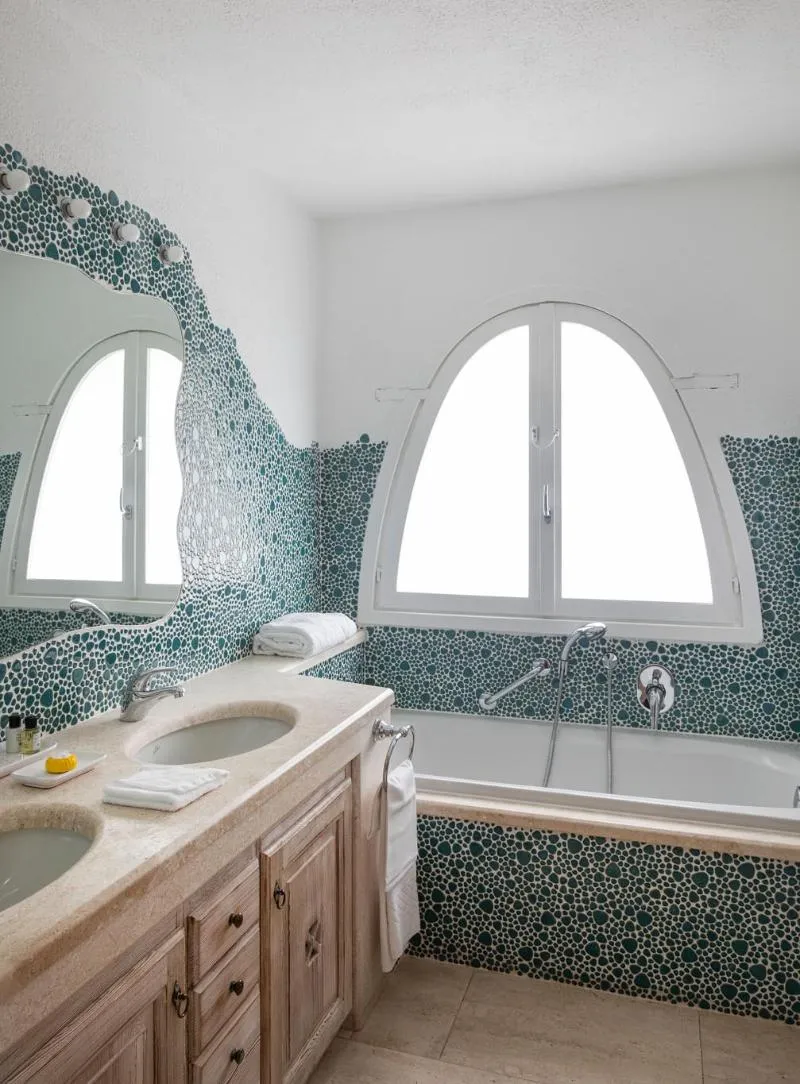 JUNIOR SUITE SEA VIEW WITH TERRACE Room, Romazzino, A Belmond Hotel, Costa Smeralda, Olbia