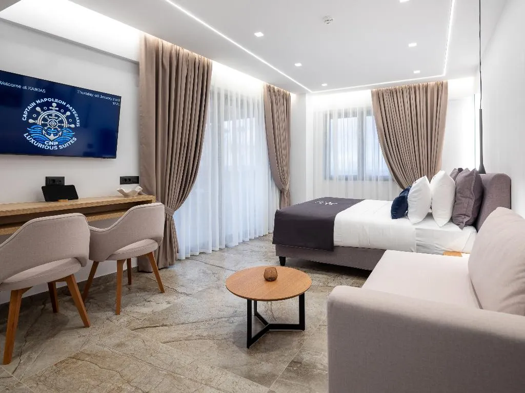 SUITE WITH JACUZZI Room, Captain Napoleon Paterakis CNP Luxurious Suites, Crete