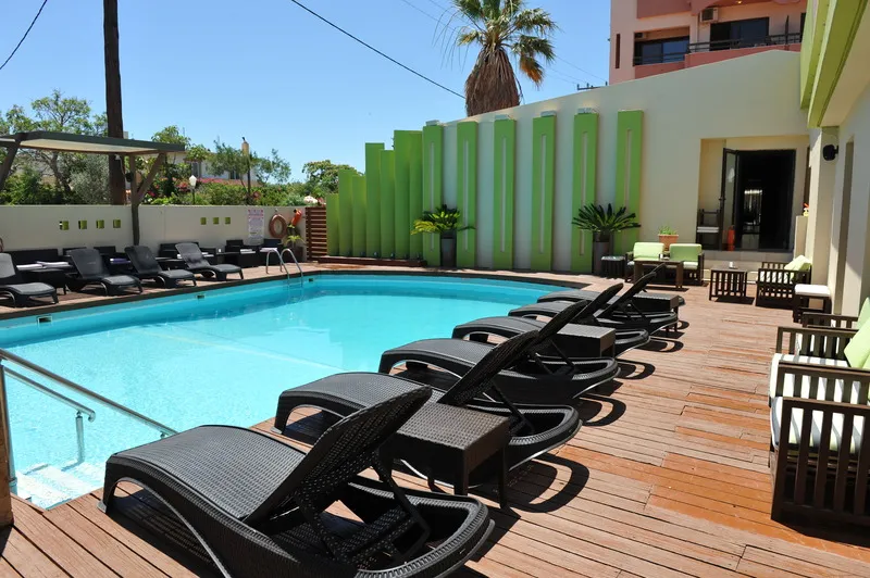 Pool, Heleni Beach Hotel, Rhodes