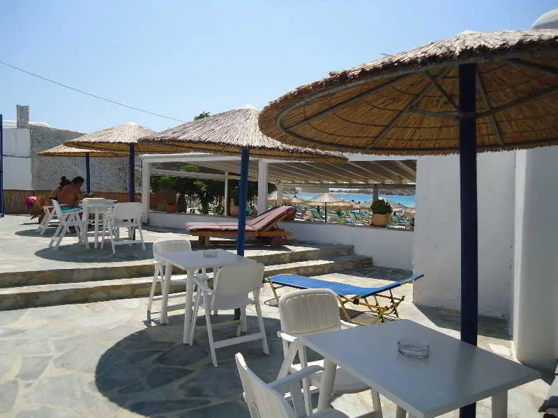 Terrace, Pension Romantika, Mykonos