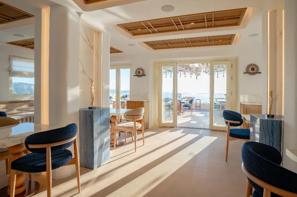 Restaurant, Apeiron Blue Santorini - Apeiron Hotels, Santorini