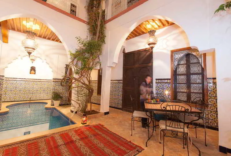 General view, Riad Elsagaya, Marrakech
