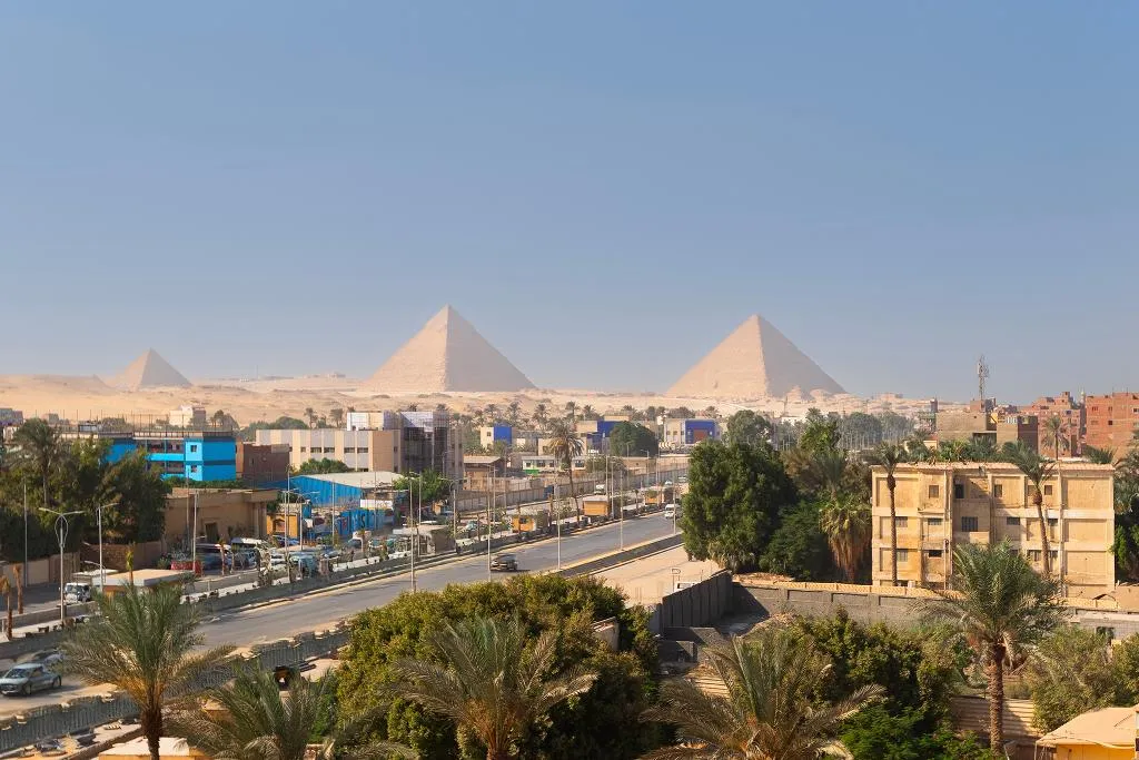 Double or Twin ONE BED Room, Mazar Pyramids Hotel, Cairo