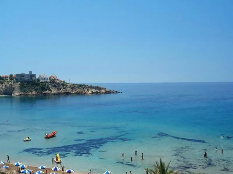 Beach, Panareti Coral Bay Resort, Cyprus