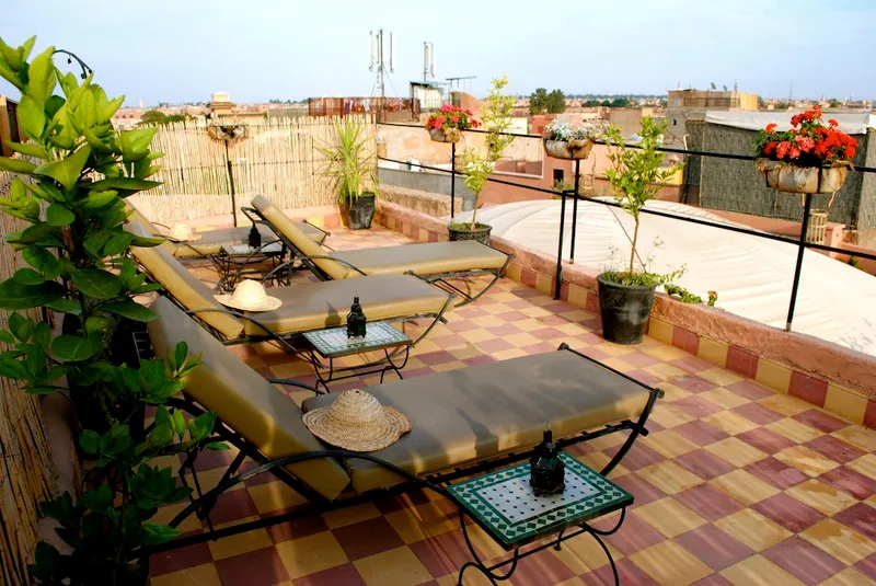 Terrace, Riad Suliman, Marrakech