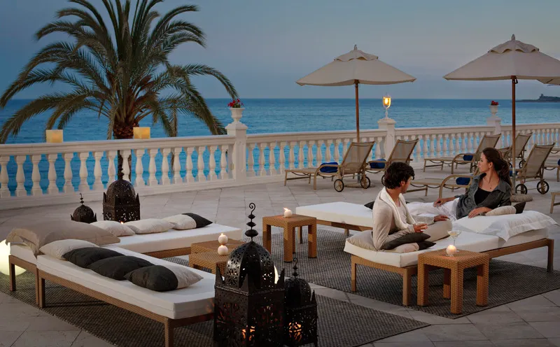 Terrace, Santos Nixe Palace, Majorca