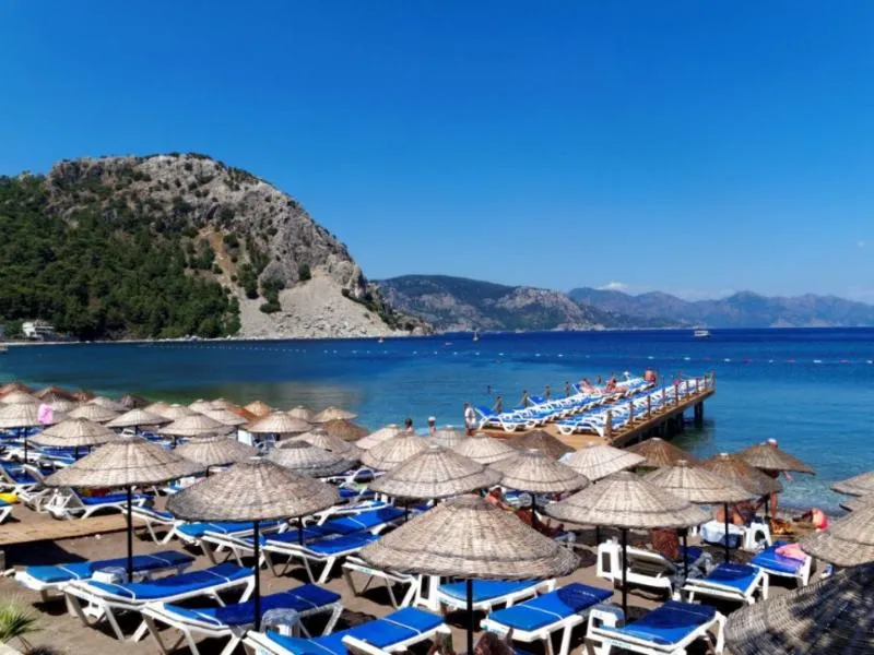 Beach, Ozcan Beach Hotel, Dalaman