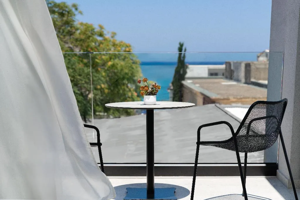 Double or Twin DELUXE WITH BALCONY Room, Agkyra Boutique Hotel, Rhodes