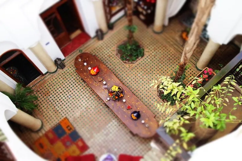 General view, Riad Ayadina, Marrakech