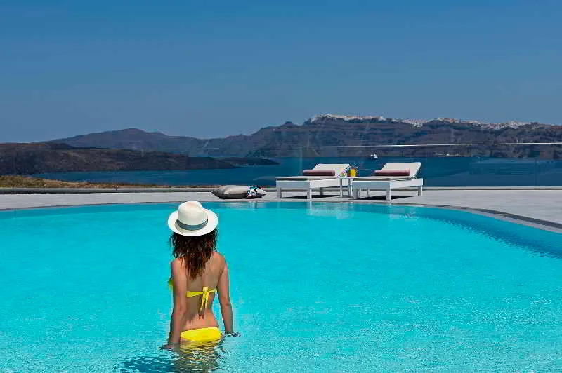 Pool, Acroterra Rosa Luxury Suites & Spa, Santorini