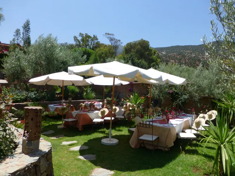 Terrace, Auberge Chez Momo II, Marrakech