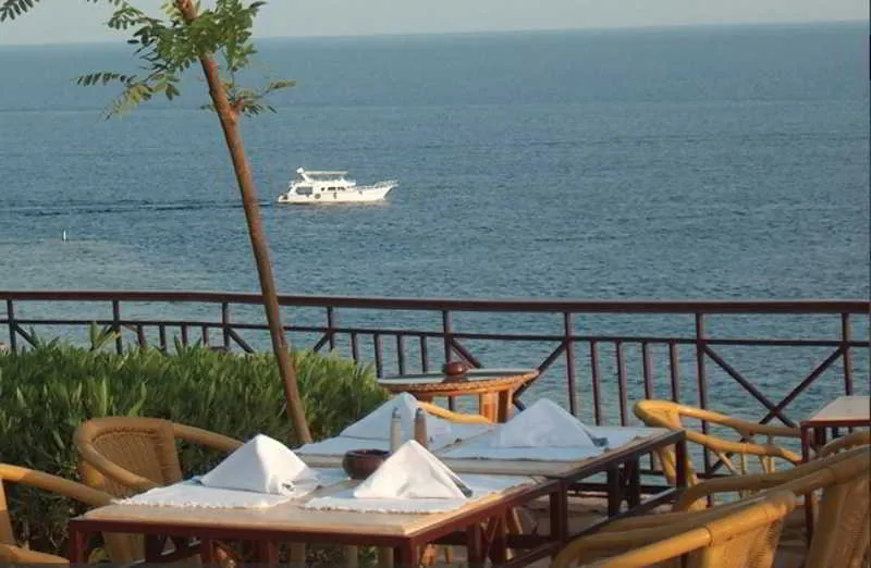 Terrace, Jaz Fanara Residence, Red Sea Riviera