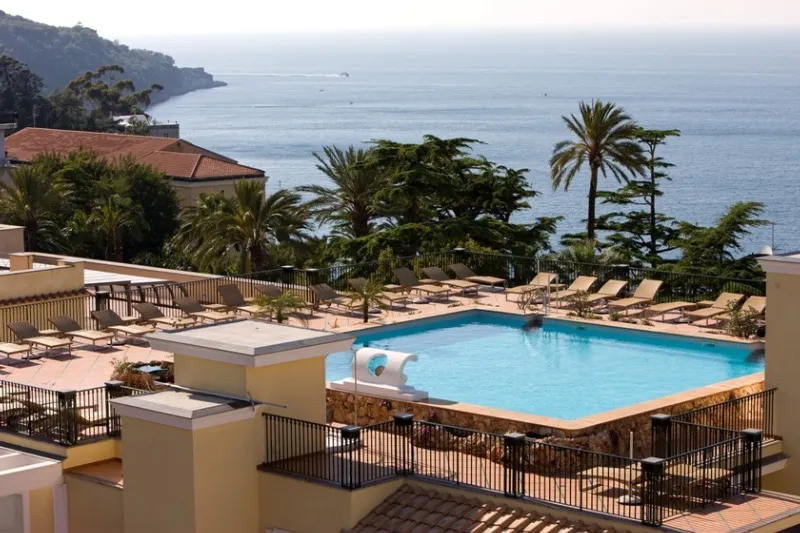 Pool, Grand Hotel la Favorita, Naples