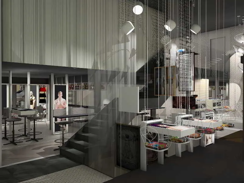 Lobby, TWO Hotel Barcelona by Axel Adults Only, Barcelona