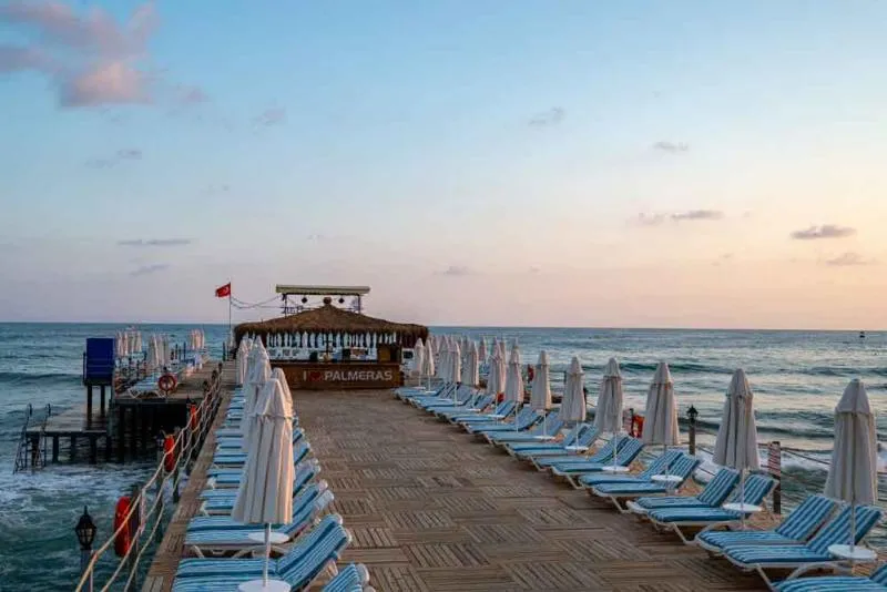 Beach, Palmeras Beach Hotel, Antalya