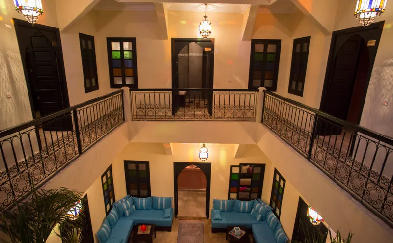 Lobby, Riad Rose Du Desert, Marrakech