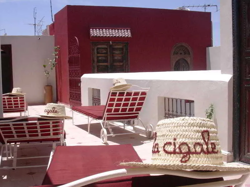 Terrace, Riad La Cigale, Marrakech
