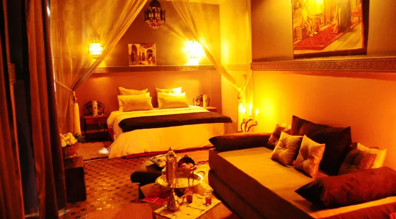 Room, Riad El Guilhem, Marrakech