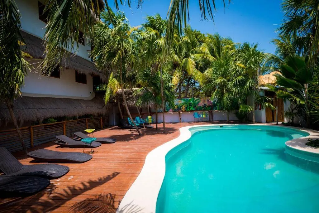 Pool, La Palma Holbox Wellness Suites & Apartments, Cancun Area
