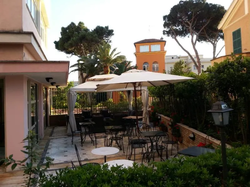 Terrace, Sunrise, Rome