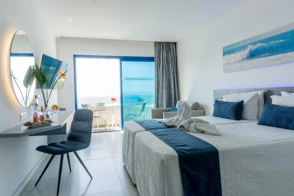 Double or Twin DELUXE SEA VIEW Room, Anonymous Beach Hotel, Cyprus