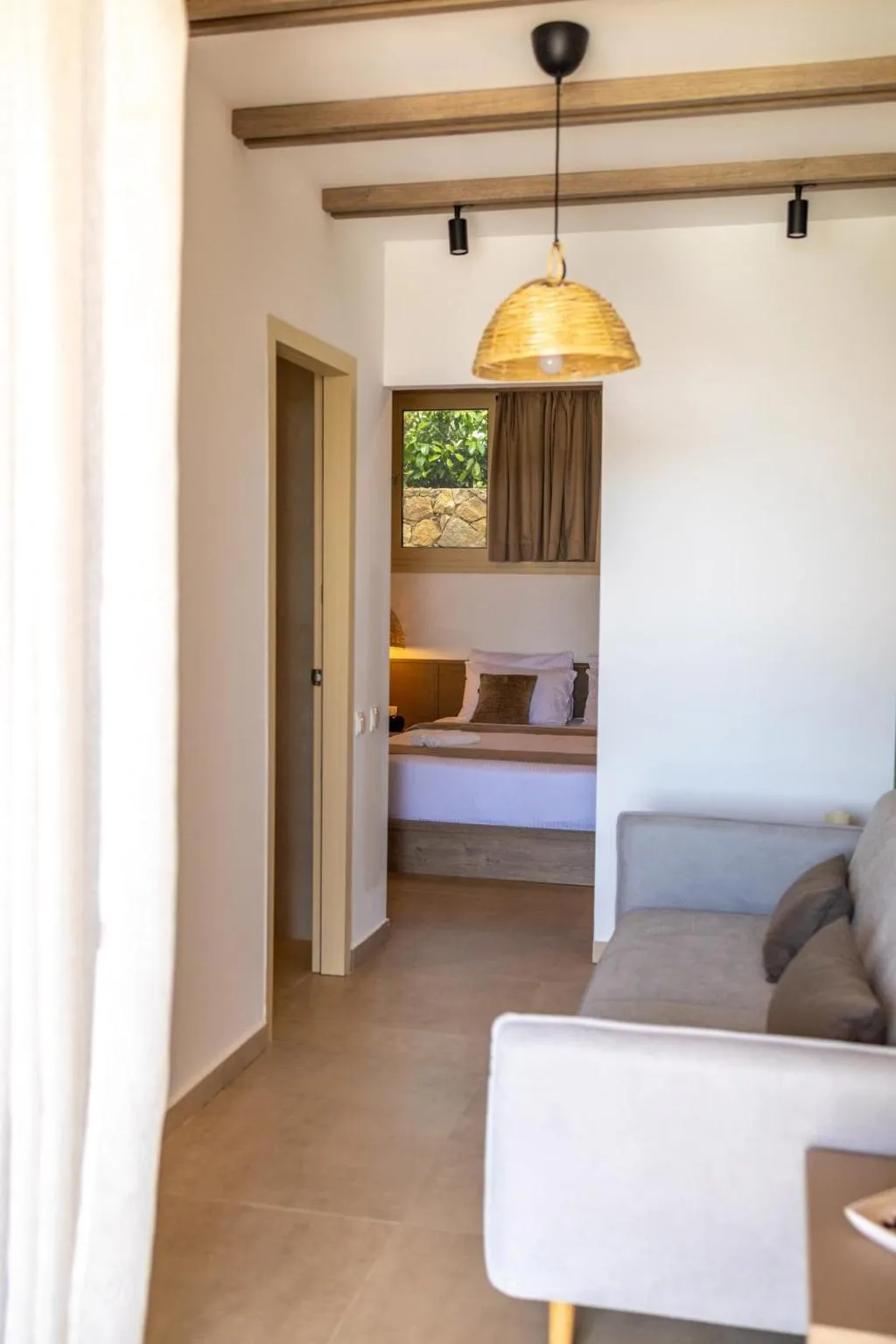 DOUBLE KING SIZE BED Room, Sanimar By Mono Alex, Thessaloniki