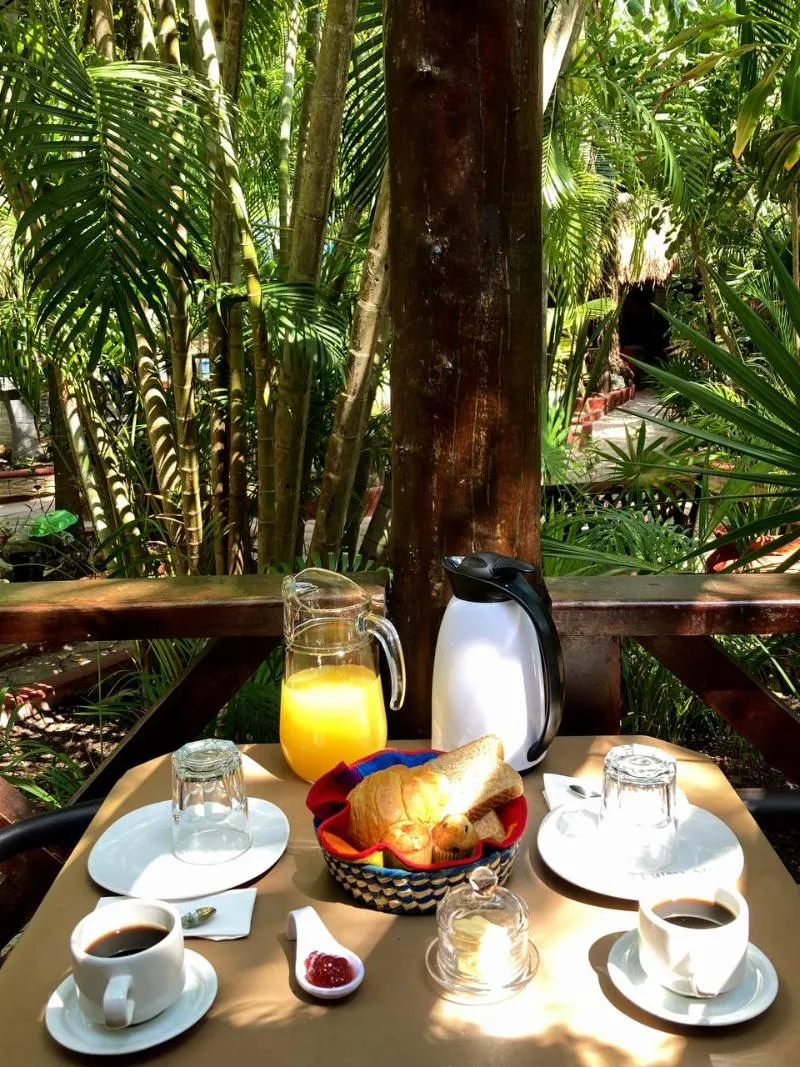 Terrace, Cocos Cabañas, Cancun Area