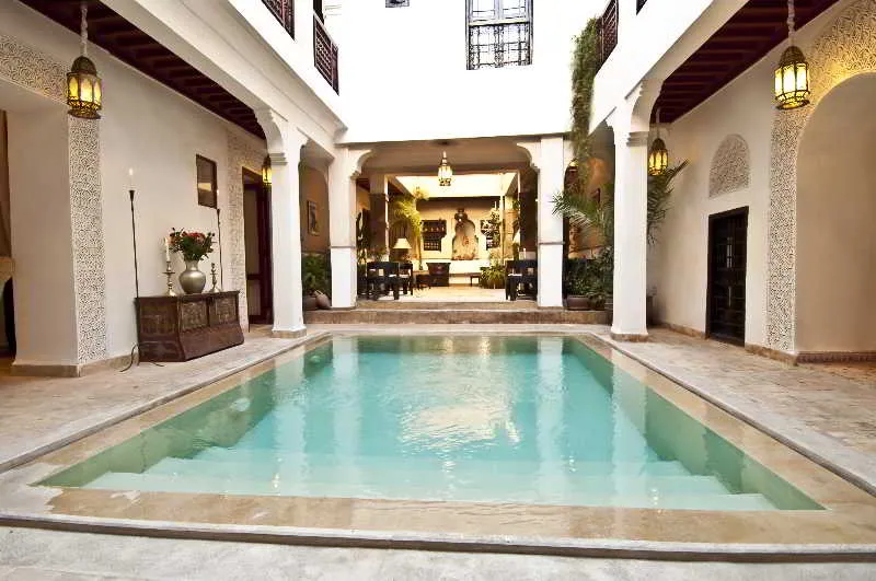 Lobby, Riad Aladdin, Marrakech