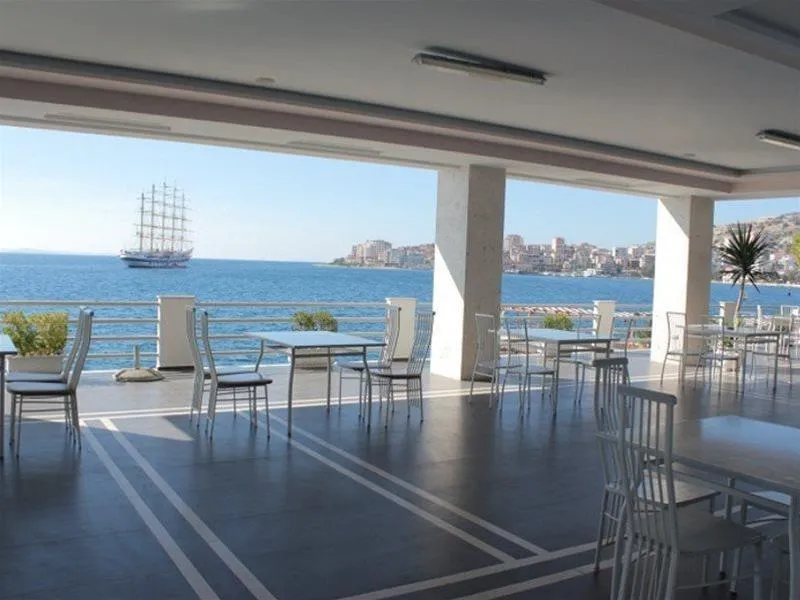 Terrace, Jaroal Hotel, Southern Albania