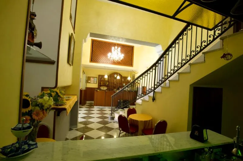 Lobby, Columbia Hotel, Palermo