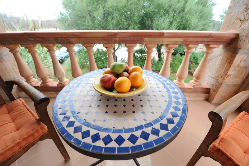 Terrace, Finca s'Antigor, Majorca