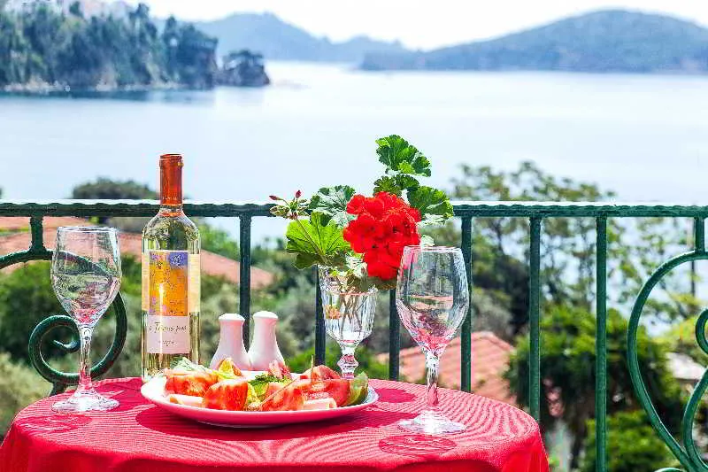 General view, Tomato, Skiathos