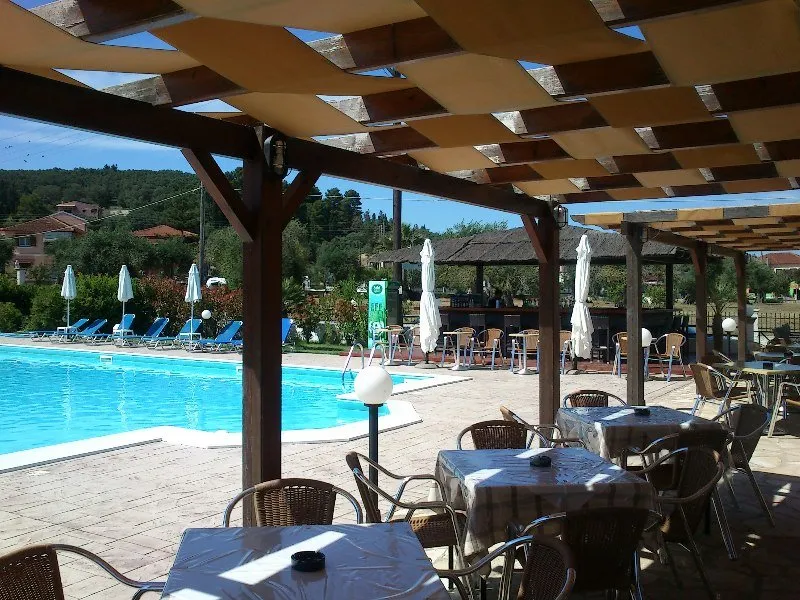Restaurant, Egrypos Pension, Corfu