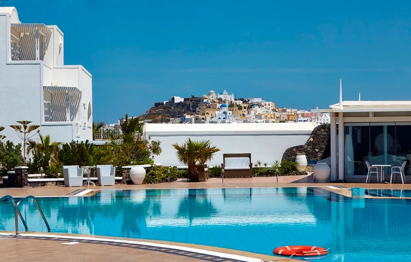 General view, Smy Orizontes and Villas, Santorini