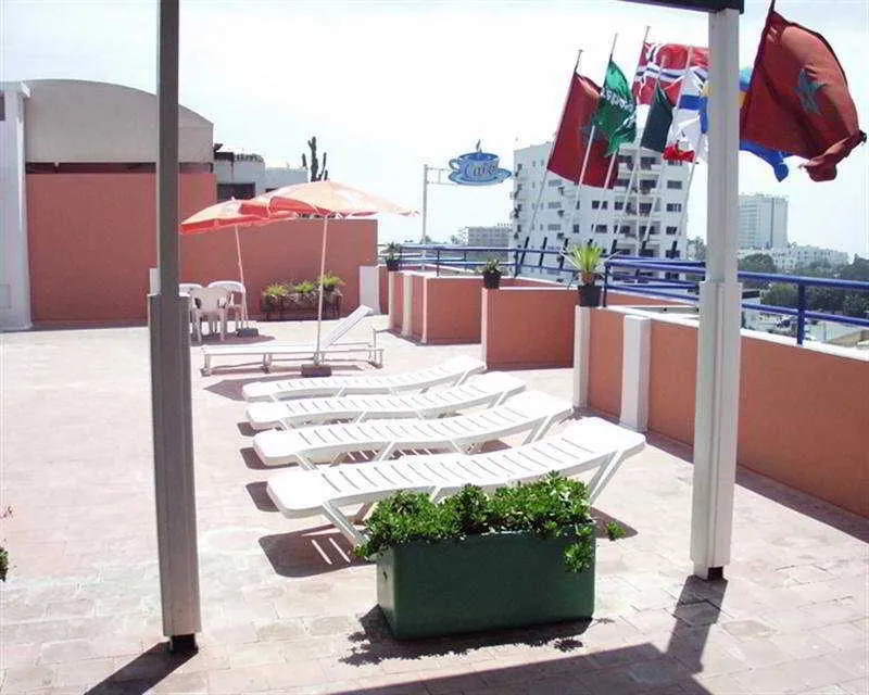 Terrace, Residence Fleurie, Agadir