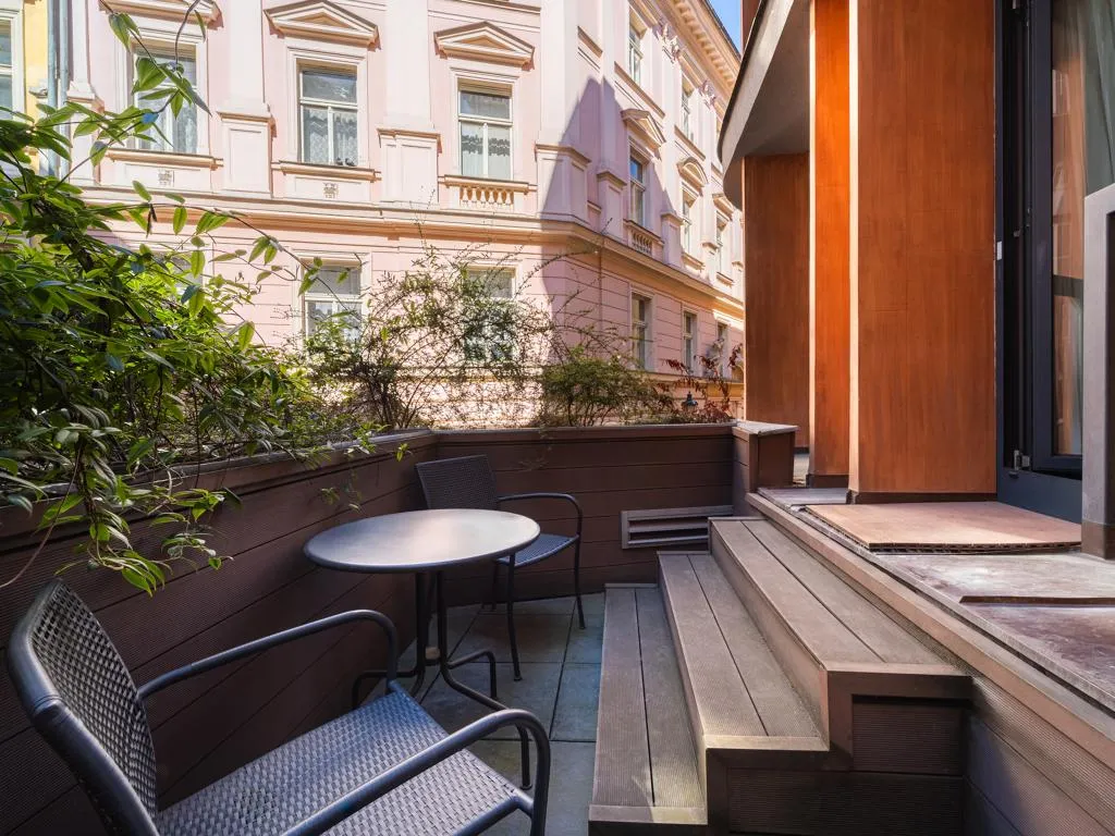 DOUBLE WITH BALCONY Room, EA Hotel Embassy Prague, Prague