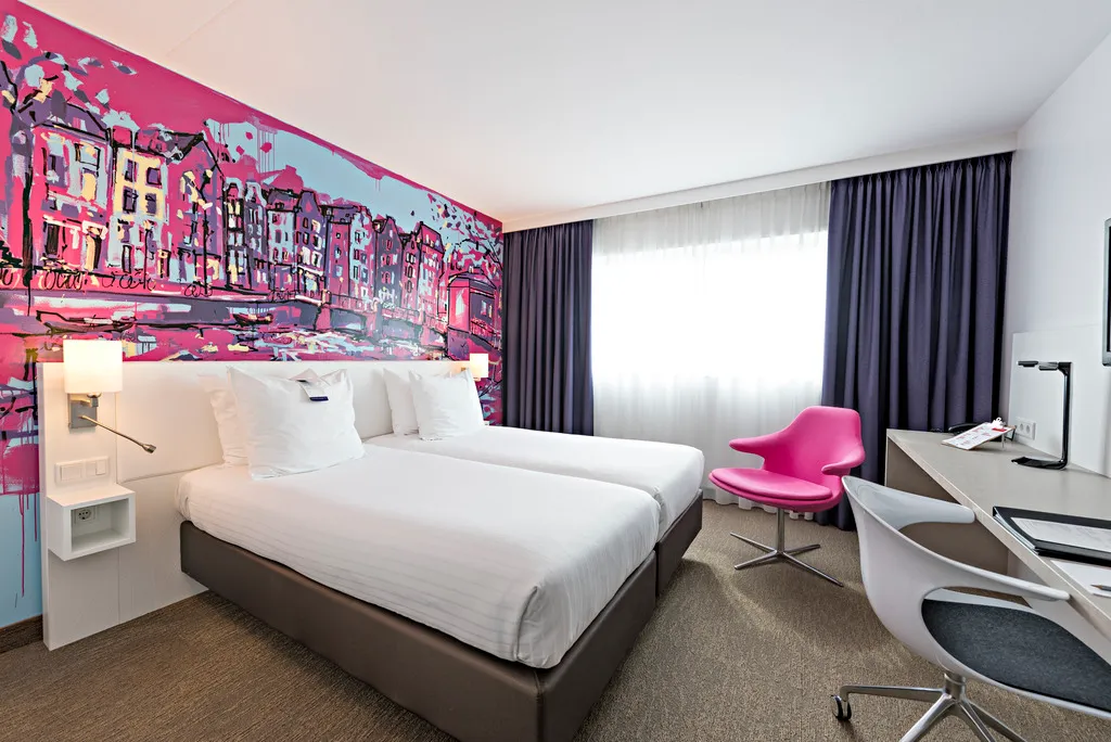 Double or Twin DELUXE Room, WestCord Art Hotel Amsterdam 3 stars, Amsterdam