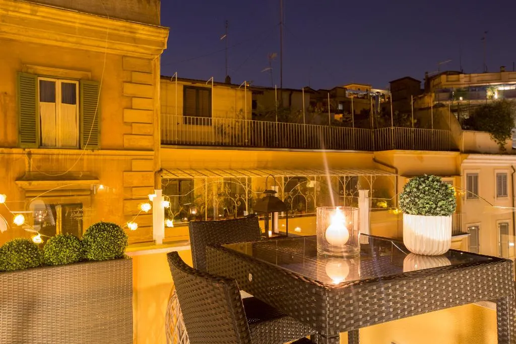 Terrace, Relais Monti, Rome
