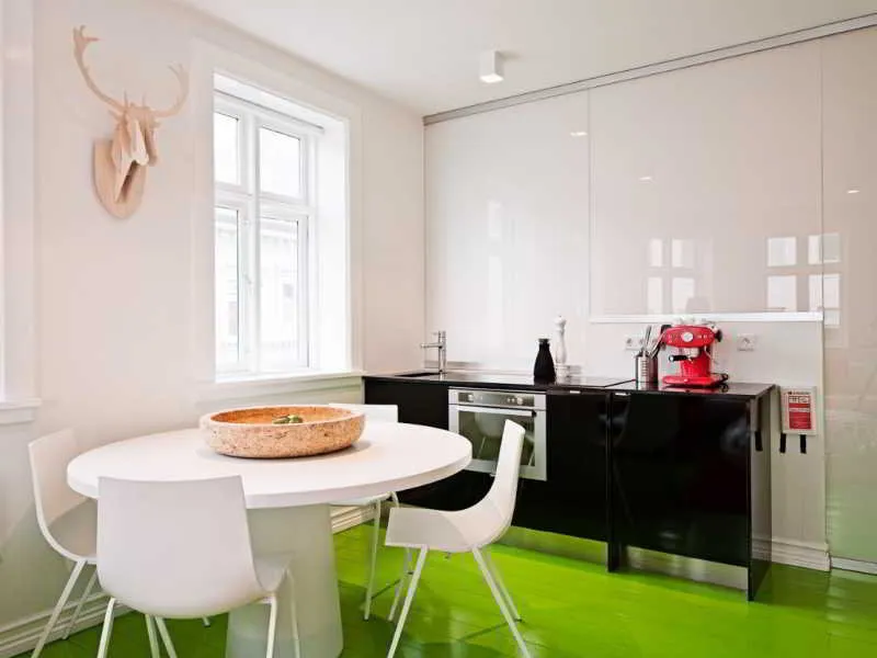 General view, Apartment K, Reykjavik