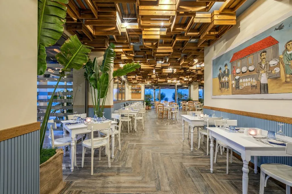 Restaurant, Amada Colossos Ultra All Inclusive Resort, Rhodes