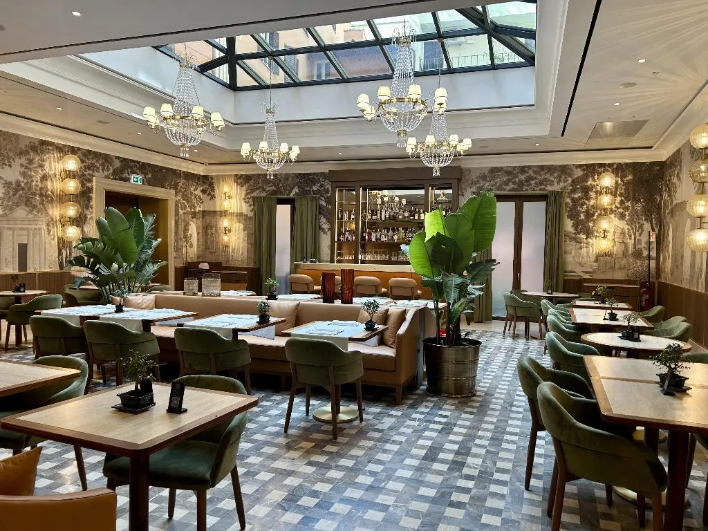 Restaurant, Hotel Imperiale, Rome
